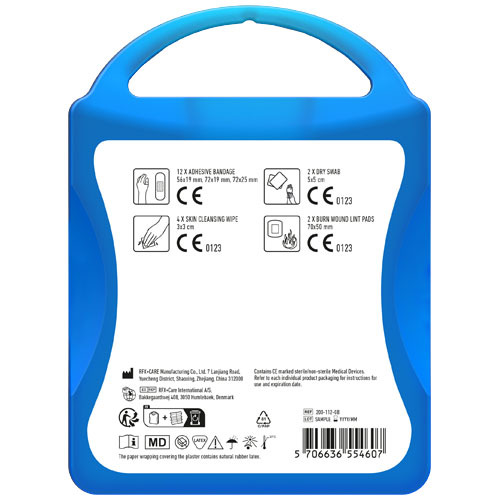 MyKit Zestaw pierwszej pomocy - Podróż Przezroczysty niebieski 1Z250702 (4)