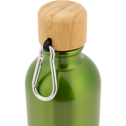 Butelka metalowa 400 ml MARILYN Jasnozielony 8497229 (3)
