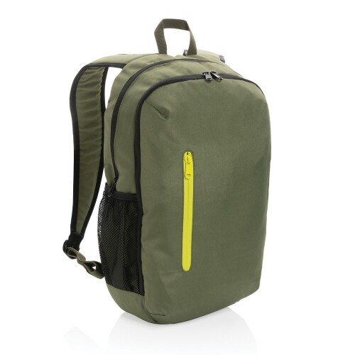 Plecak na laptopa 15” Impact AWARE™ RPET zielony, limonkowy P760.177 (7)