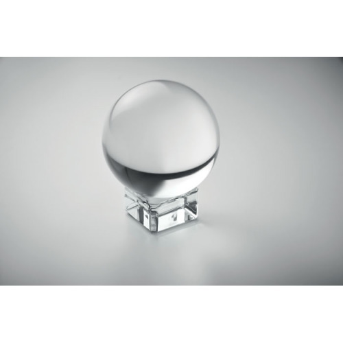 Szklana stauetka kula Przezroczysty MO2655-22 (4)