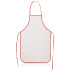 Fartuch kuchenny Czerwony V7520-05  thumbnail