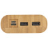 Powerbank Tulda o pojemności 20,000 mAh wykonany z bambusa Piasek pustyni 12432406 (8) thumbnail