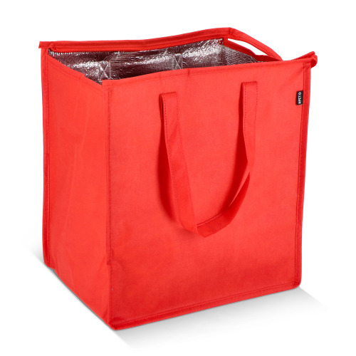 R-PET Torba chłodząca z włókniny 33 x 25,5 x 37 cm 75 g/m² Czerwony LT95391-N0021 (1)
