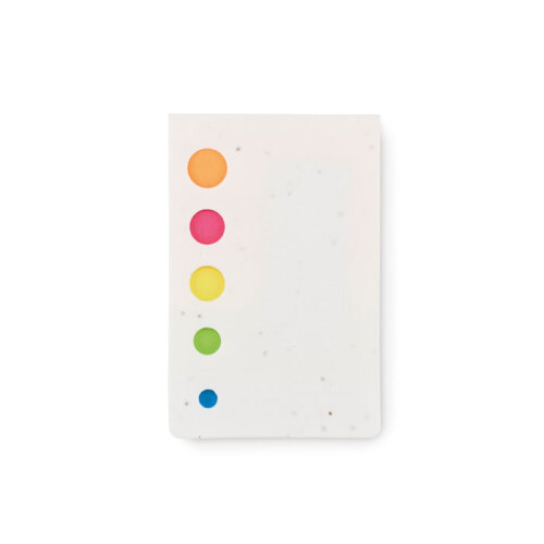 Karteczki samop. z nasionami biały MO6511-06 (3)