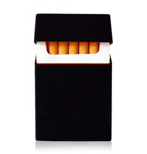 Silikonowe etui na papierosy Czarny EG 031603 