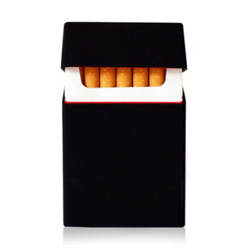 Silikonowe etui na papierosy Czarny EG 031603 