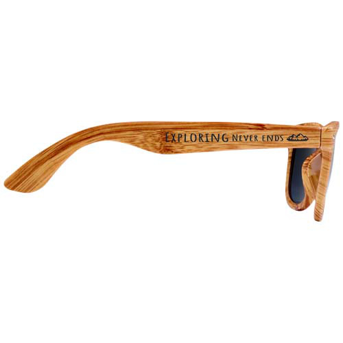 Okulary przeciwsłoneczne Mira z oprawkami z imitacji drewna Piasek pustyni 12705106 (1)