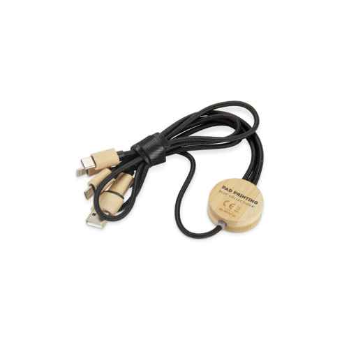 Kabel USB 4 w 1 GLOWIK Czarny 09187-02 (14)