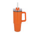 Kubek Miami z uchwytem i słomką 800ml Pomarańczowy LT57004-N0026  thumbnail