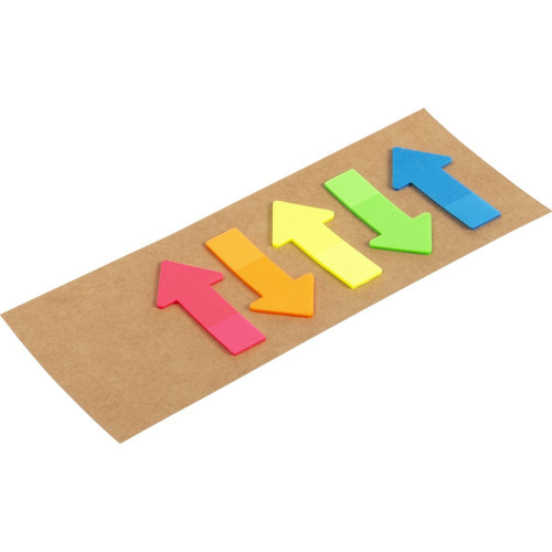 Karteczki samoprzylepne "strzałki" Brązowy V2947-16 (2)