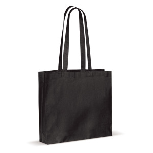 Torba na ramię bawelna OEKO-TEX® 140g/m² 40x10x35cm Czarny