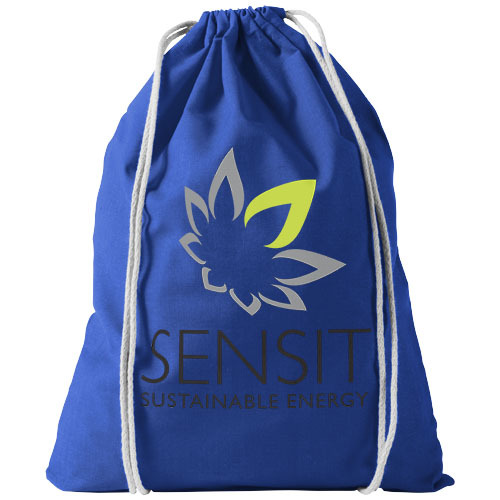 Plecak bawełniany premium Oregon Błękit królewski 12011303 (2)