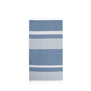 Ręcznik eko ELLA HAMAM 90x170CM, niebieski