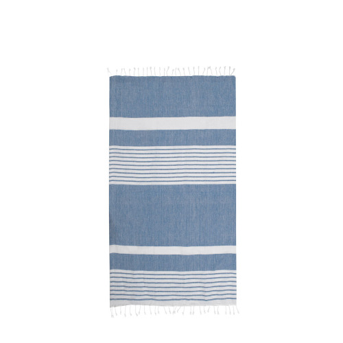 Ręcznik eko ELLA HAMAM 90x170CM, niebieski Niebieski 5018466- 