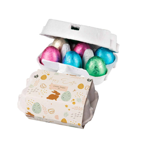 Zestaw słodyczy reklamowych Easter Six Wielokolorowy SU-0538 