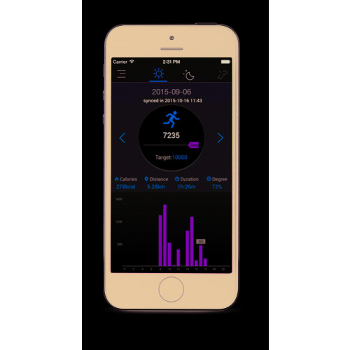 Opaska sportowa Czarny MO8734-03 (3)