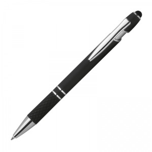 Długopis aluminiowy touch pen HERMANN Czarny