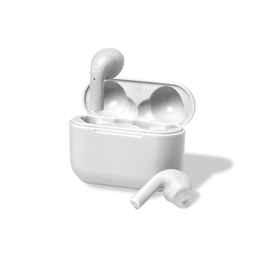 Bezprzewodowe słuchawki douszne biały V1147-02 