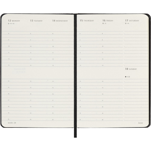 Kalendarz MOLESKINE Czarny VM296-03/2024 (3)