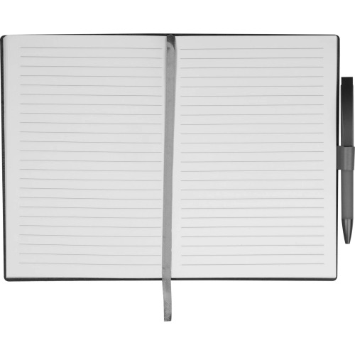 Notes A5 w linie z długopisem MERSIN Szary 562007 (5)