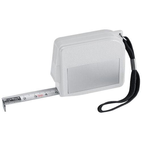 Miarka stalowa 2m LA PAZ Biały 880206 