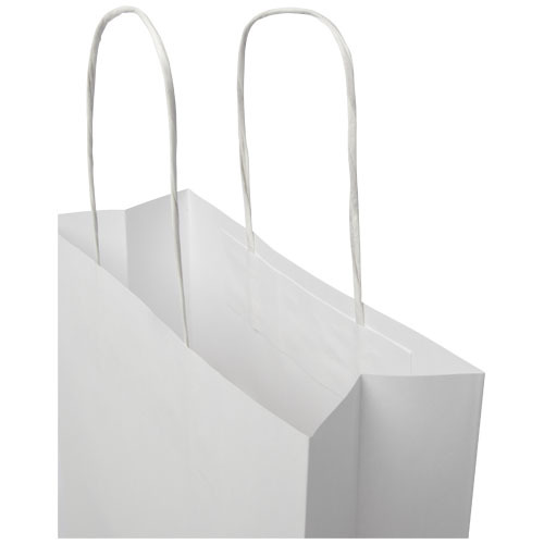 Torba z papieru Kraft ze skręconymi uchwytami – 24 x 9 x 32 cm Biały 1ZM00701 (5)