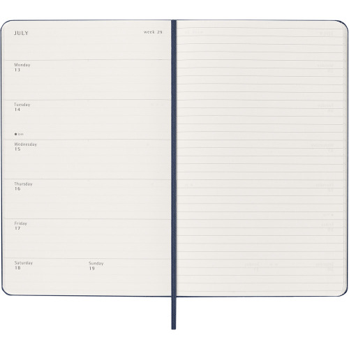 Kalendarz MOLESKINE Ciemnoniebieski VM399-27/2027 (2)