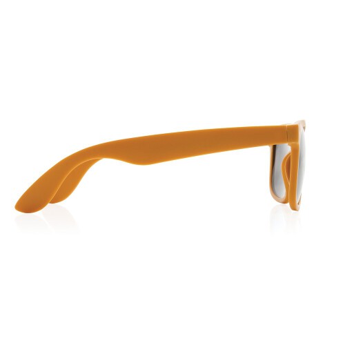 Okulary przeciwsłoneczne, PP z recyklingu brązowy P453.896 (2)