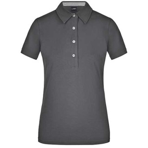 Ladies´ Plain Polo - Navy / Navy / White
