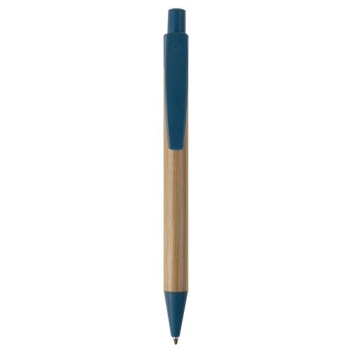 Długopis bambusowo-słomkowy Niebieski LT87284-N0011 (4)