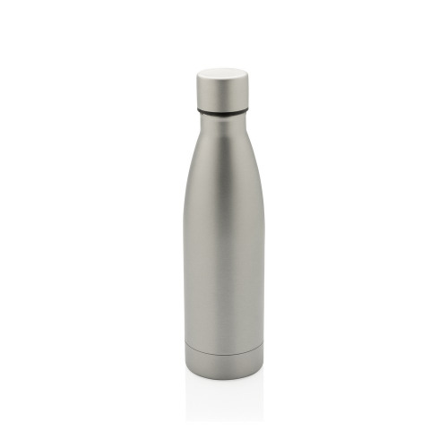 Butelka termiczna 500 ml, stal nierdzewna z recyklingu Szary P433.272 