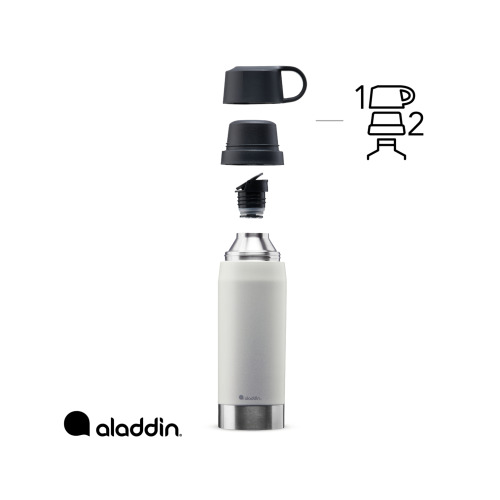 Termos CityPark Thermavac Twin Cup Bottle 1.1L Szary 1010379004 (2)