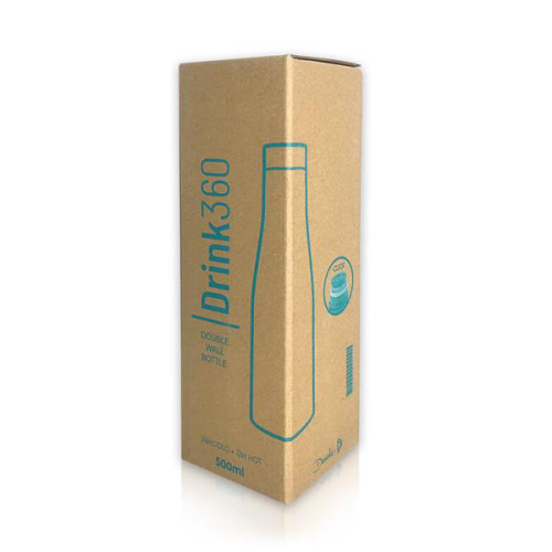 Termos 500ml z wieczkiem 360º Czarny IP37061511 (5)
