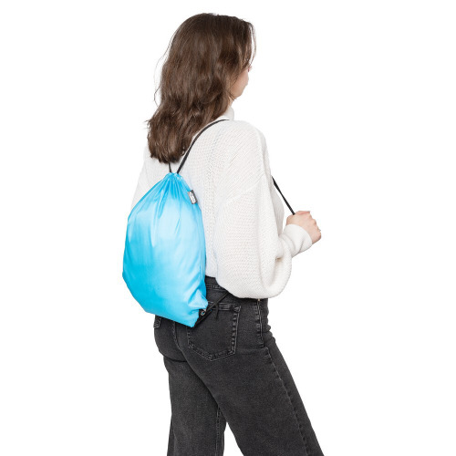 Worek ze sznurkiem Błękitny VA861-23 (2)