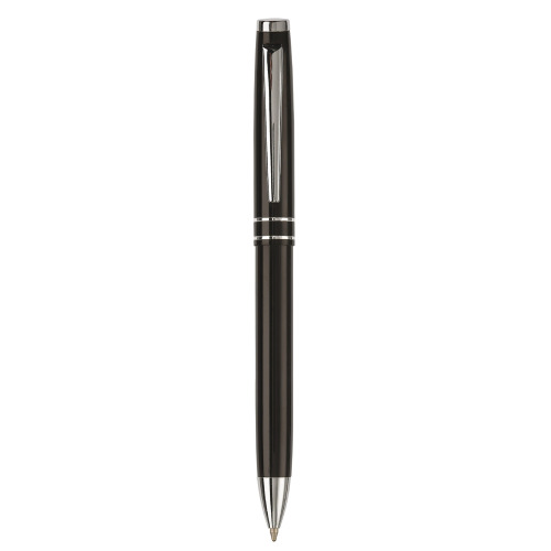 Długopis z dwoma paskami Czarny LT87863-N0002 (2)