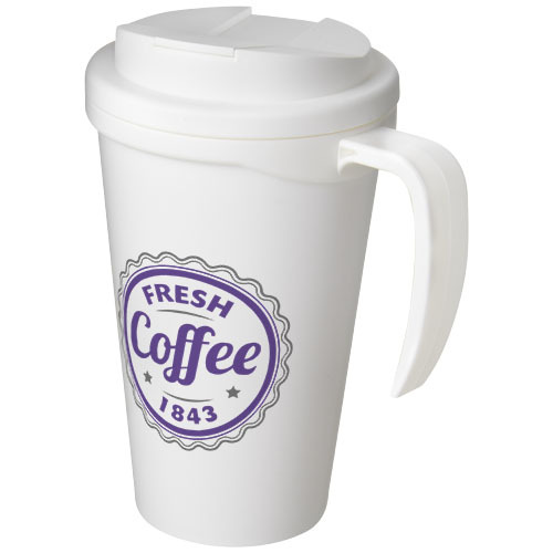 Americano® Grande 350 ml mug with spill-proof lid Biały 21042105 (1)
