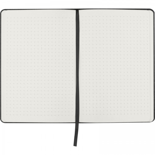 Notatnik A5 w kropki z papieru z recyklingu AGNESE Czarny 2179903 (5)