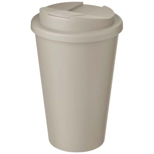 Brite-Americano® POP 350 ml termoizolowany kubek z pokrywką zabezpieczającą przed rozlaniem Piaskowiec 21079506 