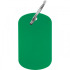 Brelok metalowy z aluminium z recyklingu LIESELOTTE Zielony 9493709 (2) thumbnail
