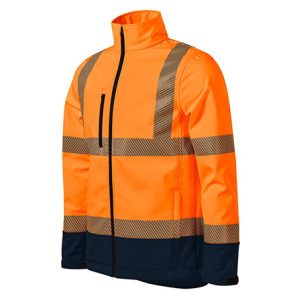 Softshell kurtka unisex M5V3 - fluorescencyjny zolty