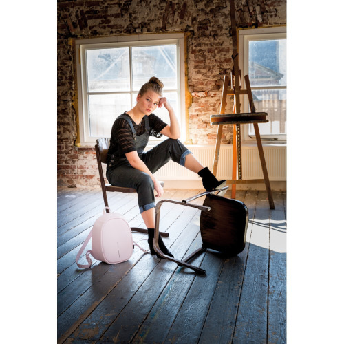 Elle Fashion plecak chroniący przed kieszonkowcami Różowy P705.224 (18)