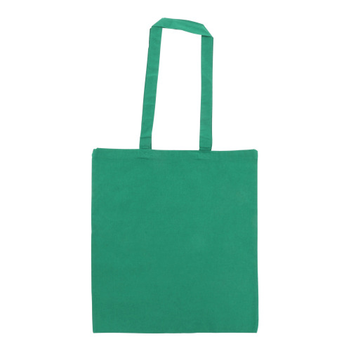 Torba z bawełny z recyklingu z dnem 140g/m² 38x42cm Ciemnozielony LT95241-N0030 (2)