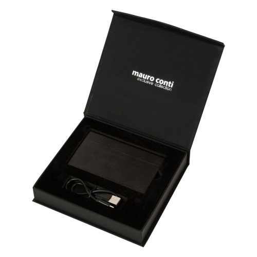 Power bank Mauro Conti 4000 mAh Czarny V4850-03 