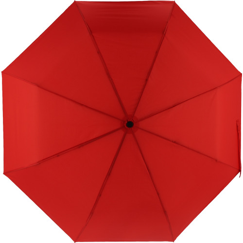 Parasol automatyczny Ø100 cm rPET IPSWICH Czerwony 322305 (2)