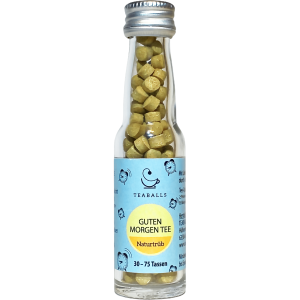 Ekologiczna herbata TEABALLS w szklanej butelce