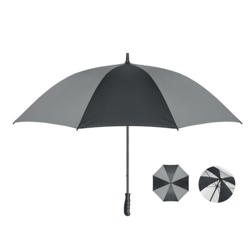 Parasol 30 cali 4+4 panelowy Czarny MO2166-03 