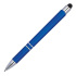 Długopis plastikowy touch pen z podświetlanym logo WORLD niebieski 089204 (4) thumbnail
