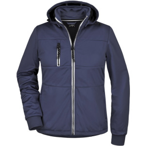 Kurtka Damska Softshell Hybrydowa Ocieplana