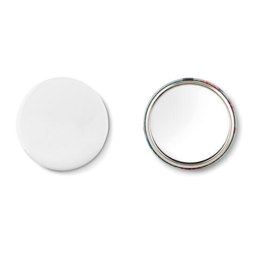 Lusterko button srebrny mat MO9335-16 