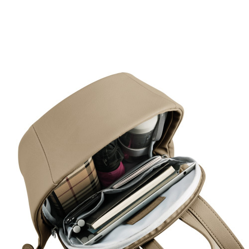 Elle Fashion plecak chroniący przed kieszonkowcami brązowy P705.226 (8)